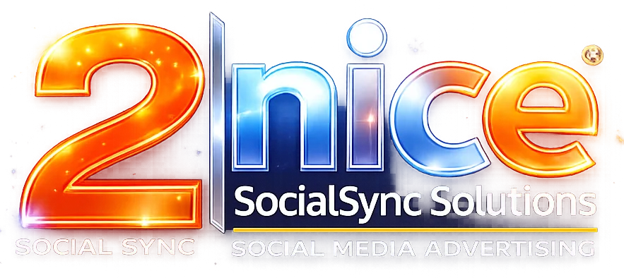 2NiceSocialSync LLC Logo